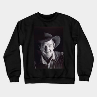 Slim Dusty- Black & White Crewneck Sweatshirt